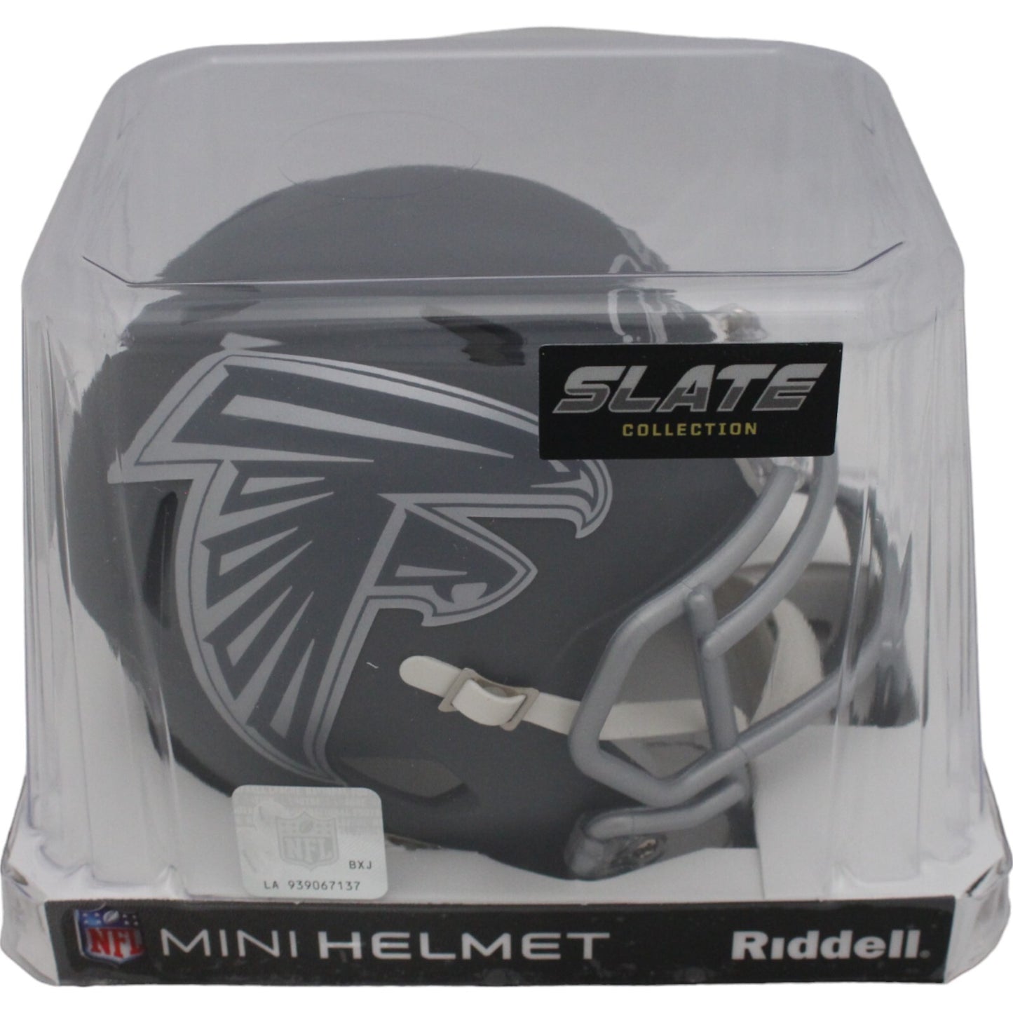 Deion Sanders Signed Atlanta Falcons Slate Mini Helmet