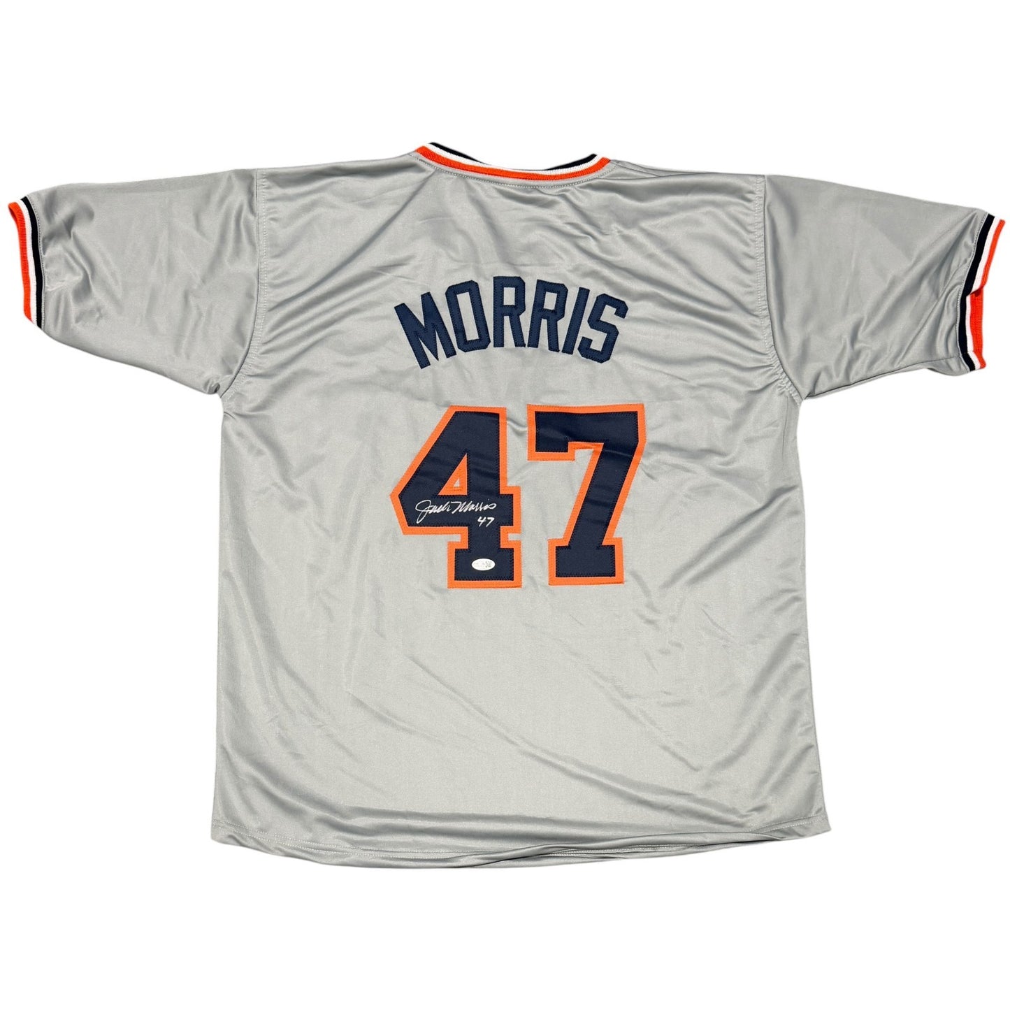 Jack Morris Autographed Detroit Tigers Custom Jersey