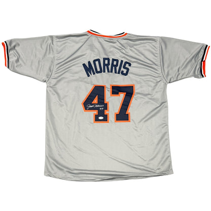 Jack Morris Autographed Detroit Tigers Custom Jersey