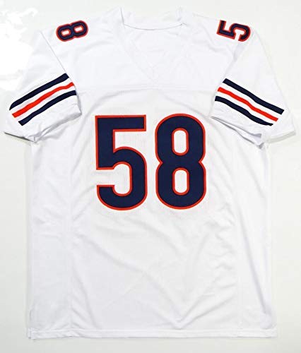 Roquan Smith Autographed White Custom Jersey