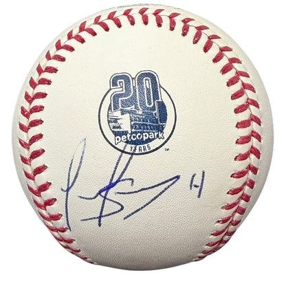 Luis Arraez Signed San Diego Padres Petco Park 20th Anniversary Baseball JSA