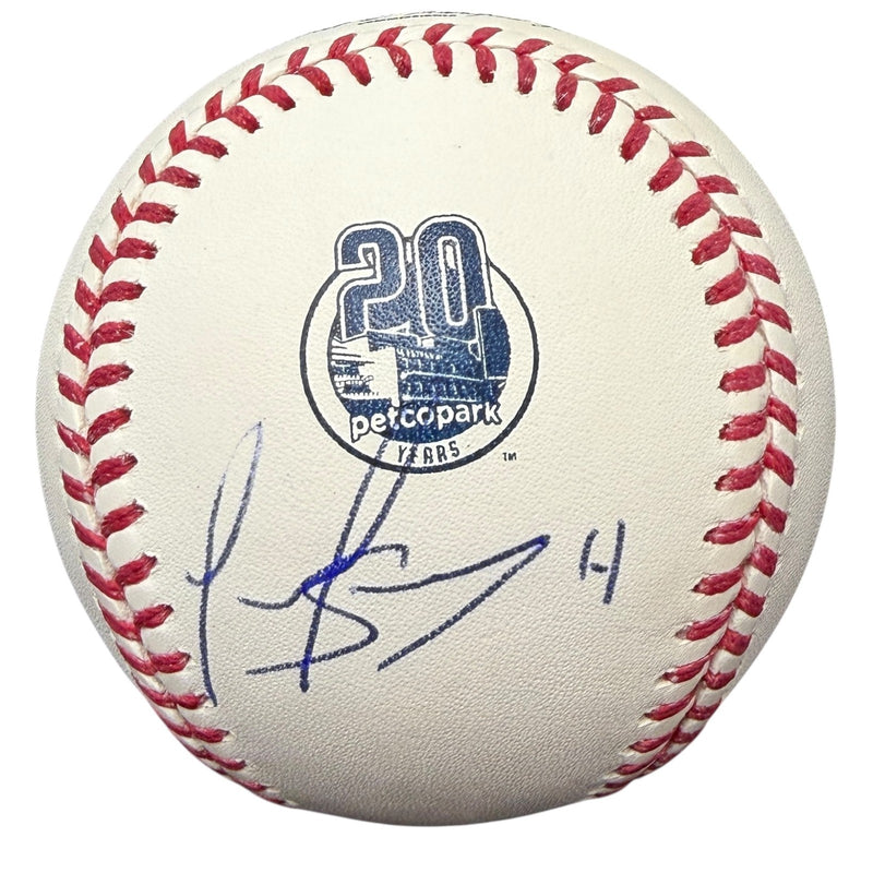Luis Arraez Signed San Diego Padres Petco Park 20th Anniversary Baseball JSA