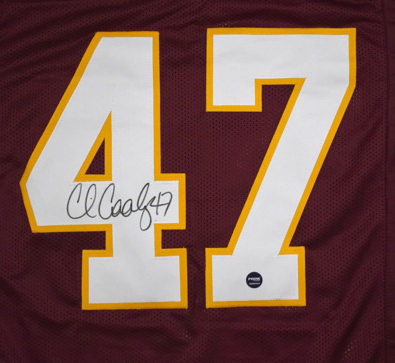 Chris Cooley Autographed Washington Maroon Custom Jersey