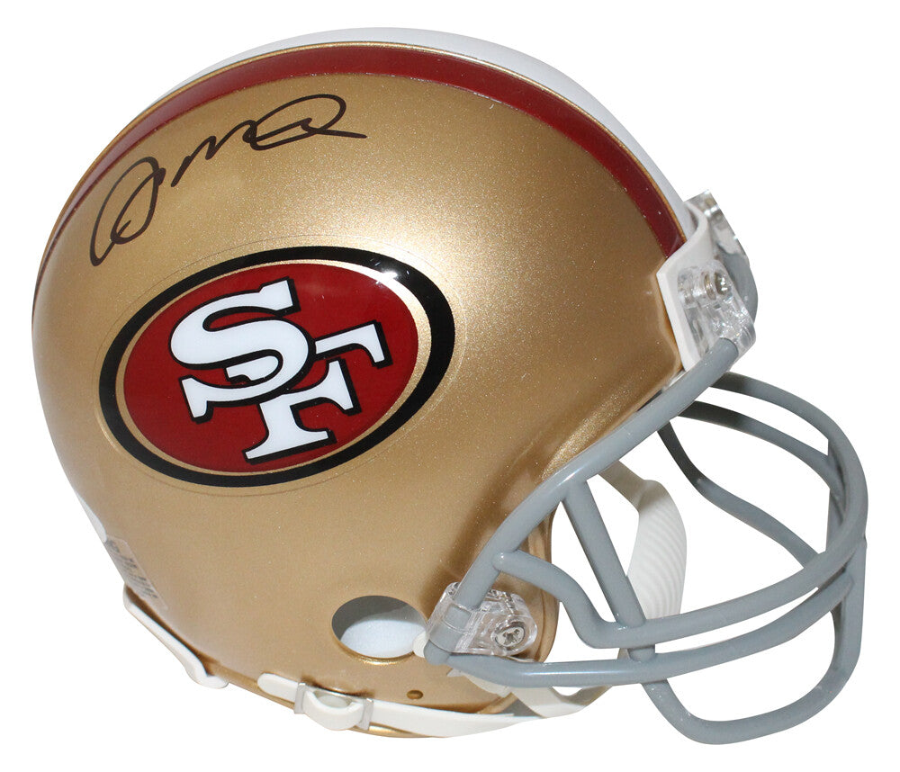 Joe Montana San Francisco 49ers Autographed VSR4 Mini Helmet JSA