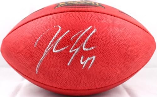 John Lynch Autographed Super Bowl 37 Wilson Duke Football