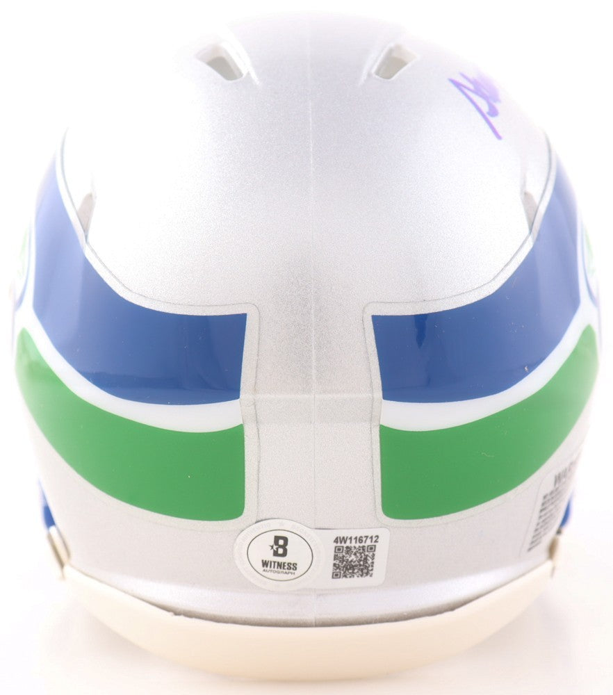 Steve Largent Autographed Seattle Seahawks Speed Mini Helmet (Beckett)