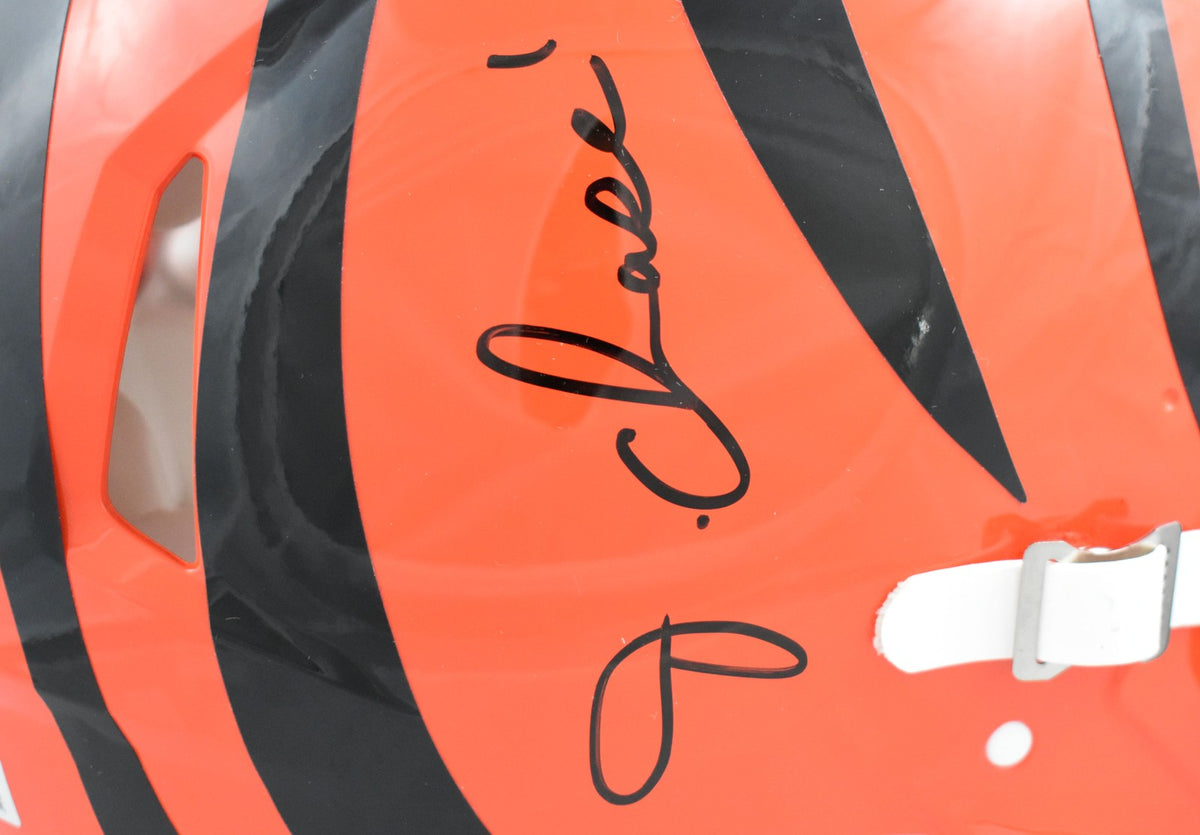 Ja'Marr Chase Autographed Cincinnati Bengals Full Size Speed Authentic Helmet