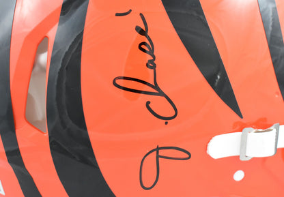 Ja'Marr Chase Autographed Cincinnati Bengals Full Size Speed Authentic Helmet