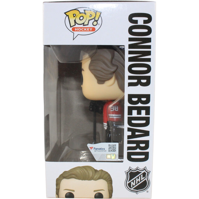Connor Bedard Signed Chicago Blackhawks Funko Pop! #96 (Fanatics)