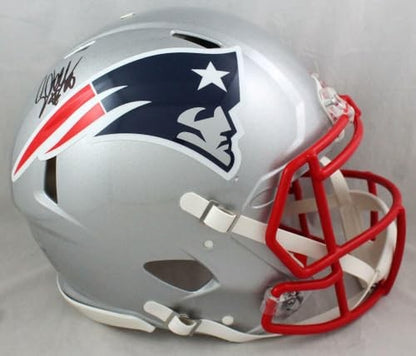 Corey Dillon Signed New England Patriots Full Size Speed Authentic Helmet