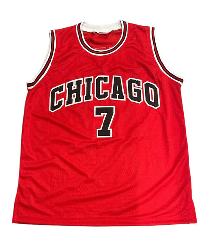 Toni Kukoc Chicago Bulls Signed Custom Basketball Jersey HOF 21 BAS