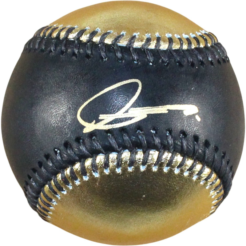 Shota Imanaga Signed Chicago Cubs Black & Gold OML Baseball