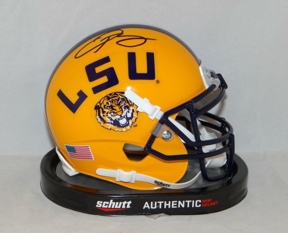 Odell Beckham Jr. Signed LSU Tigers Mini Helmet