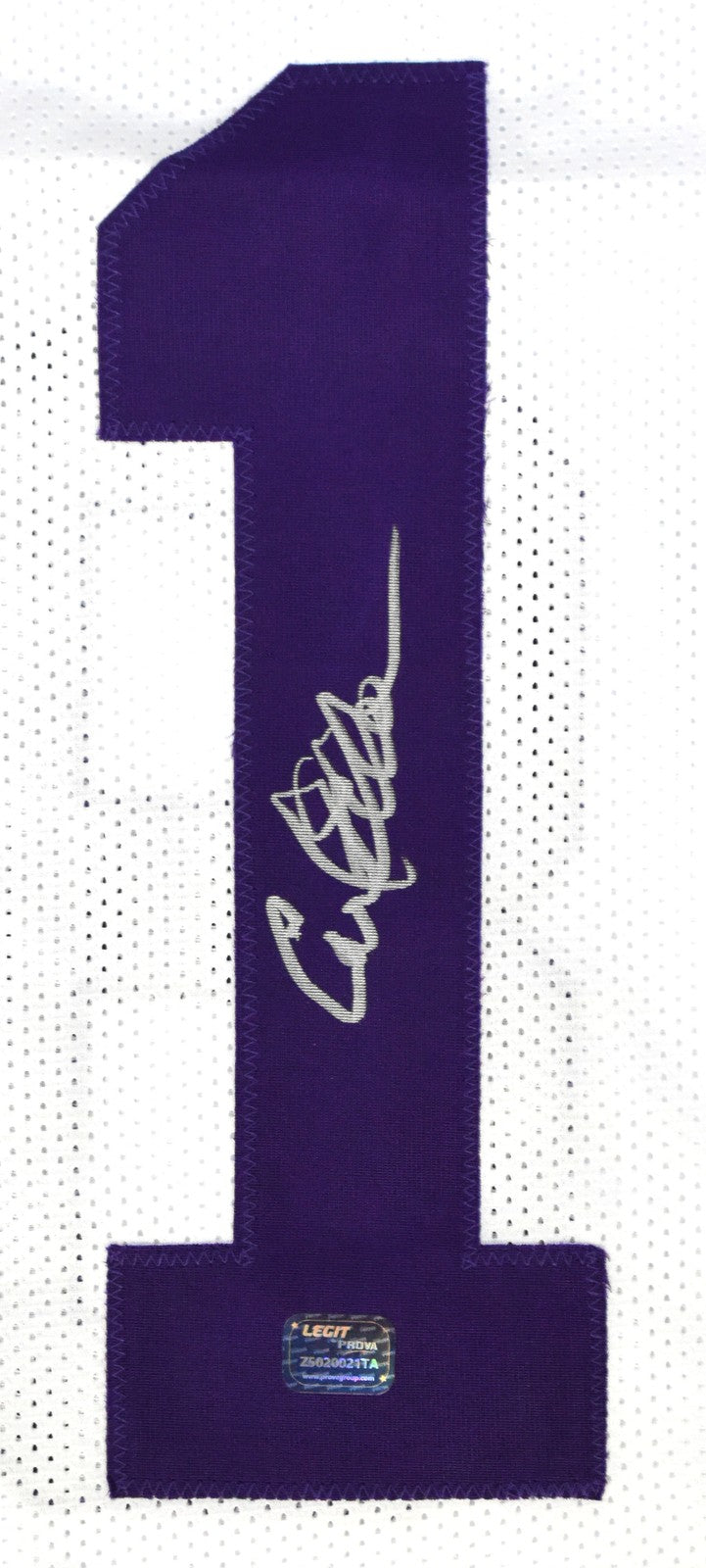 Carl Eller Signed Minnesota Vikings Custom White Jersey