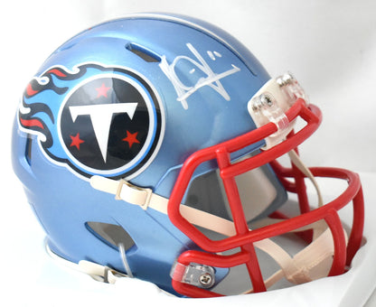 Vince Young Signed Tennessee Titans Speed Mini Helmet