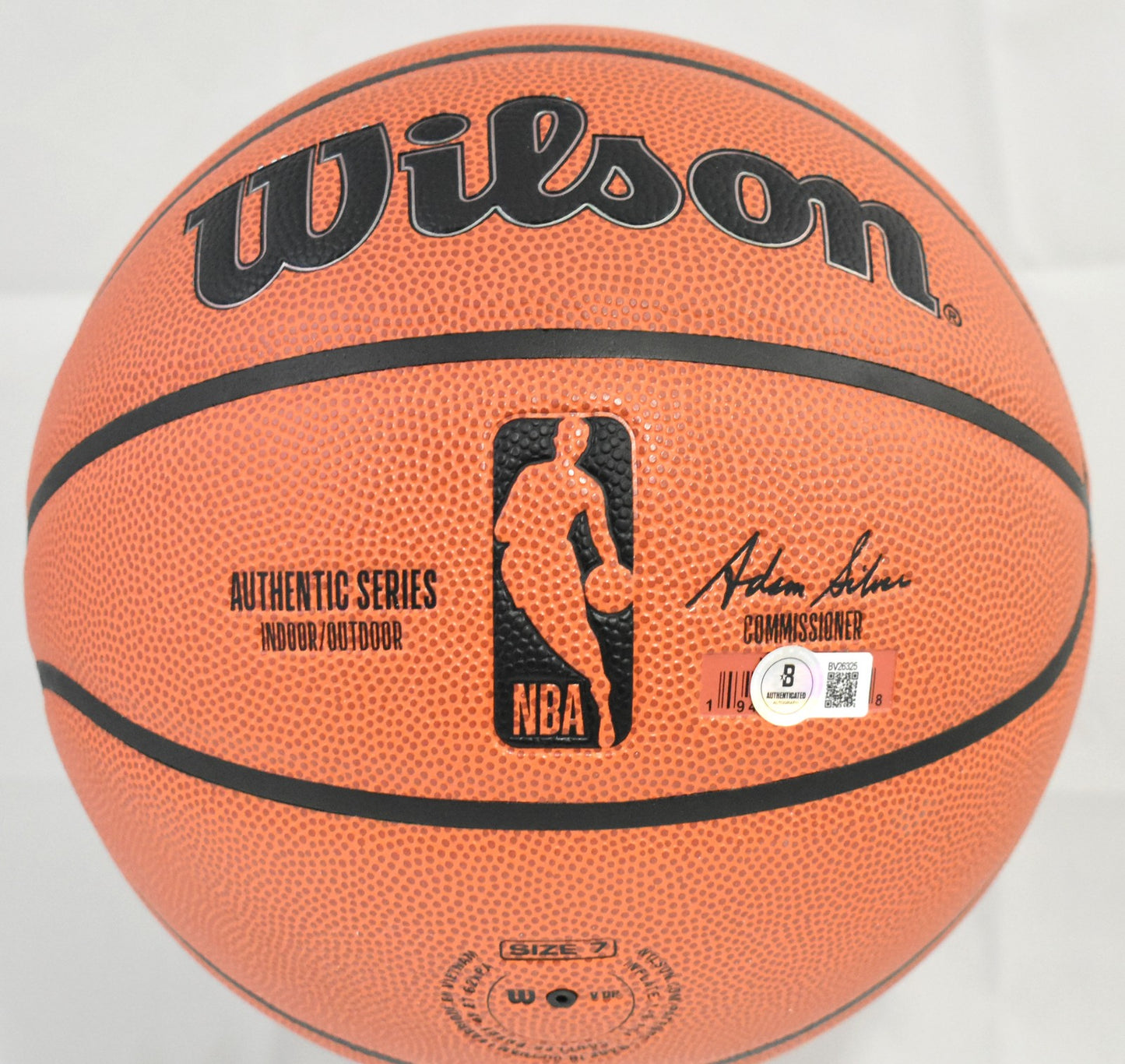 Kareem Abdul-Jabbar Autographed Wilson NBA Basketball - Inscribed HOF