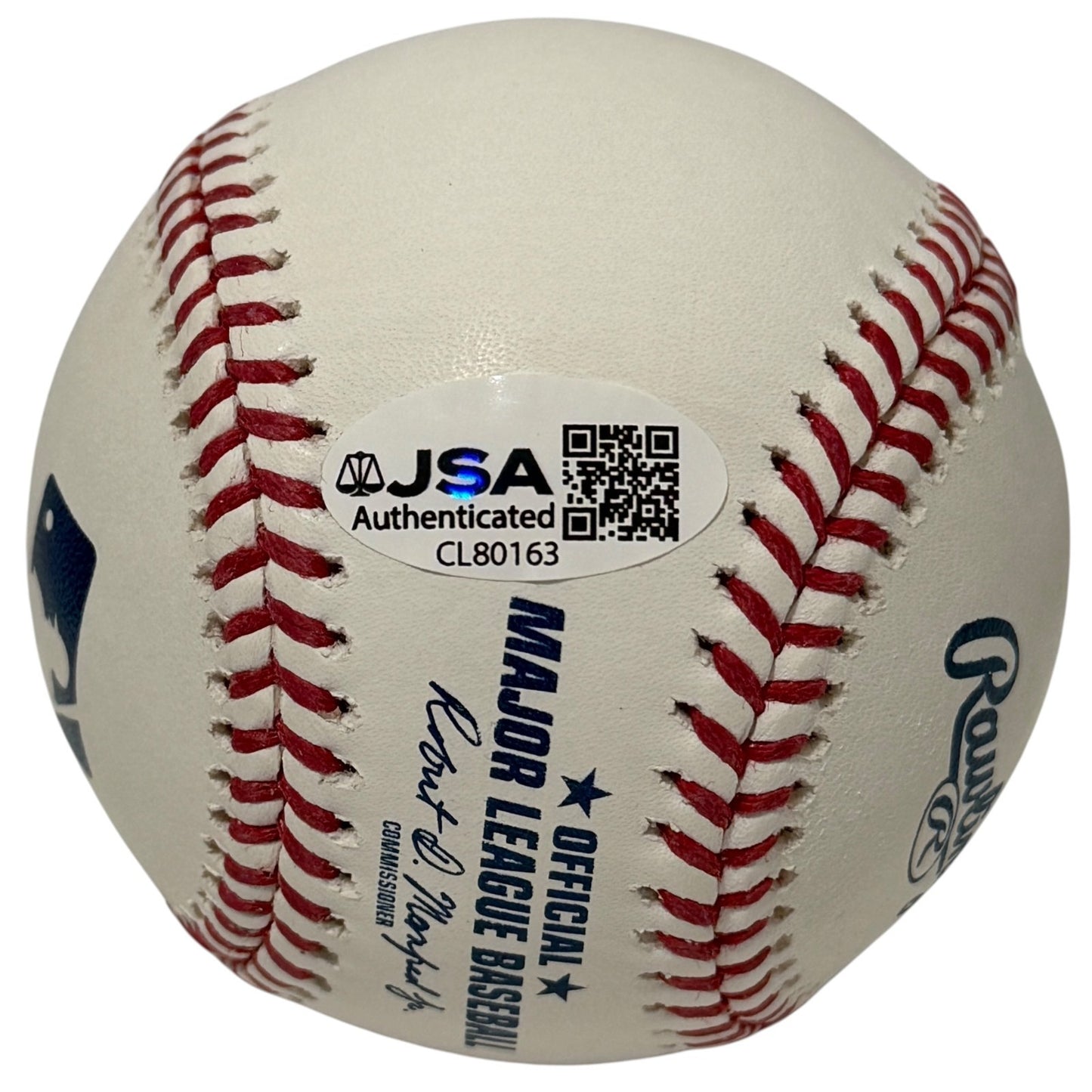 Rafael Palmeiro Signed Texas Rangers ROMLB Baseball w/ 3 Inscriptions JSA