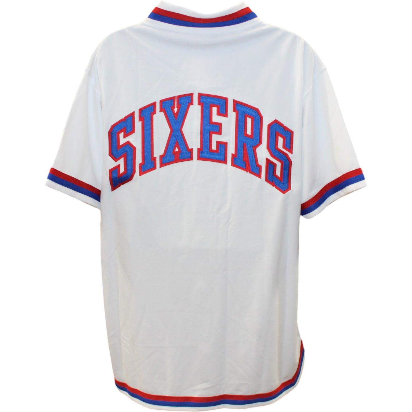 Darryl Dawkins Signed Philadelphia 76ers Mitchell & Ness Warmup Jacket