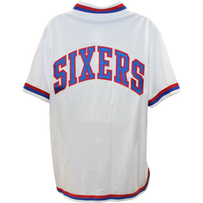 Darryl Dawkins Signed Philadelphia 76ers Mitchell & Ness Warmup Jacket