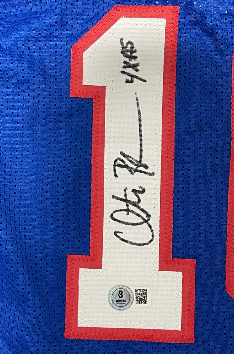 Otis Birdsong Signed Kansas City Kings Jersey "4x AS" (Beckett COA)