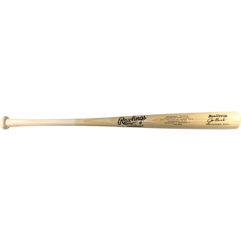 Joe Girardi Autographed Colorado Rockies 1993 Inaugural Season Rawlings Bat
