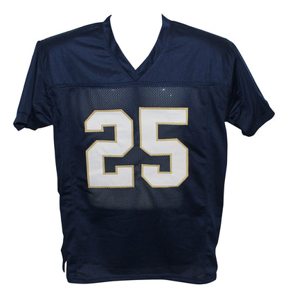Rocket Ismail Signed Notre Dame Style Custom Jersey (Beckett BAS)