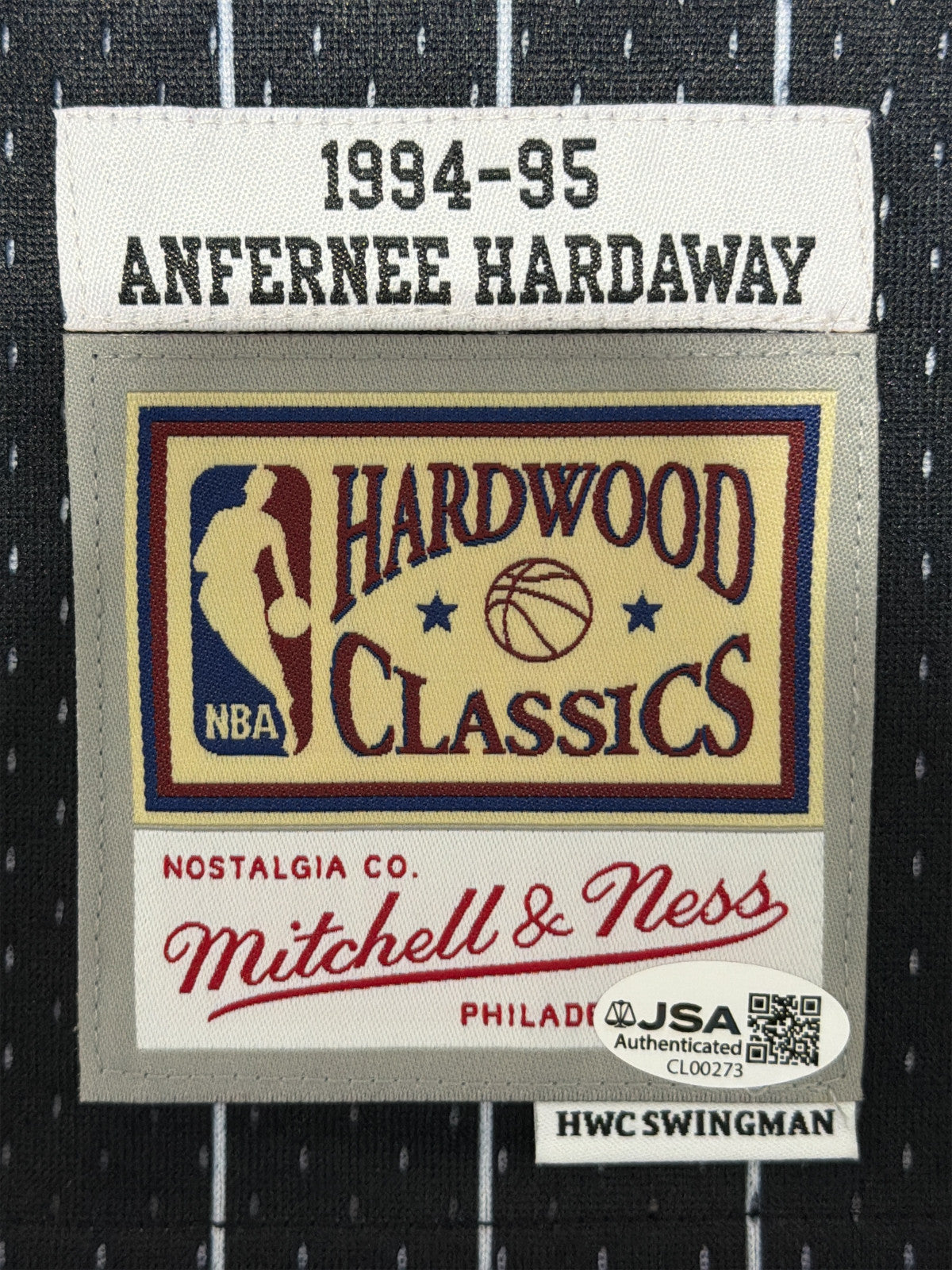 Anfernee Hardaway Signed Orlando Magic Mitchell & Ness Jersey