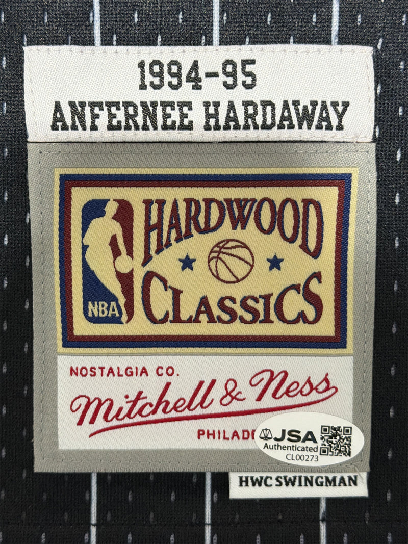 Anfernee Hardaway Signed Orlando Magic Mitchell & Ness Jersey