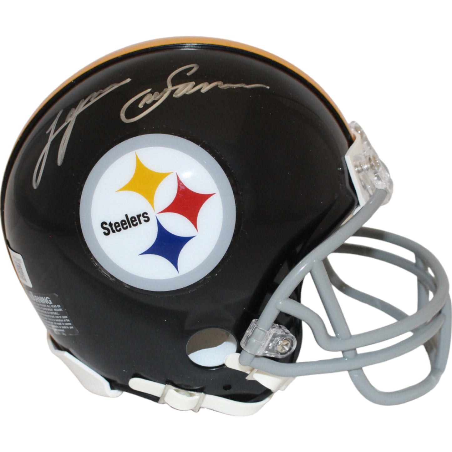 Lynn Swann Signed Pittsburgh Steelers VSR4 Mini Helmet (Beckett COA)