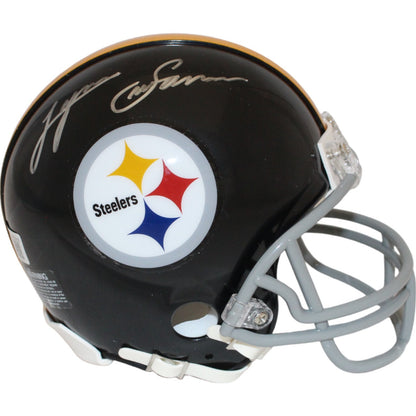 Lynn Swann Signed Pittsburgh Steelers VSR4 Mini Helmet (Beckett COA)