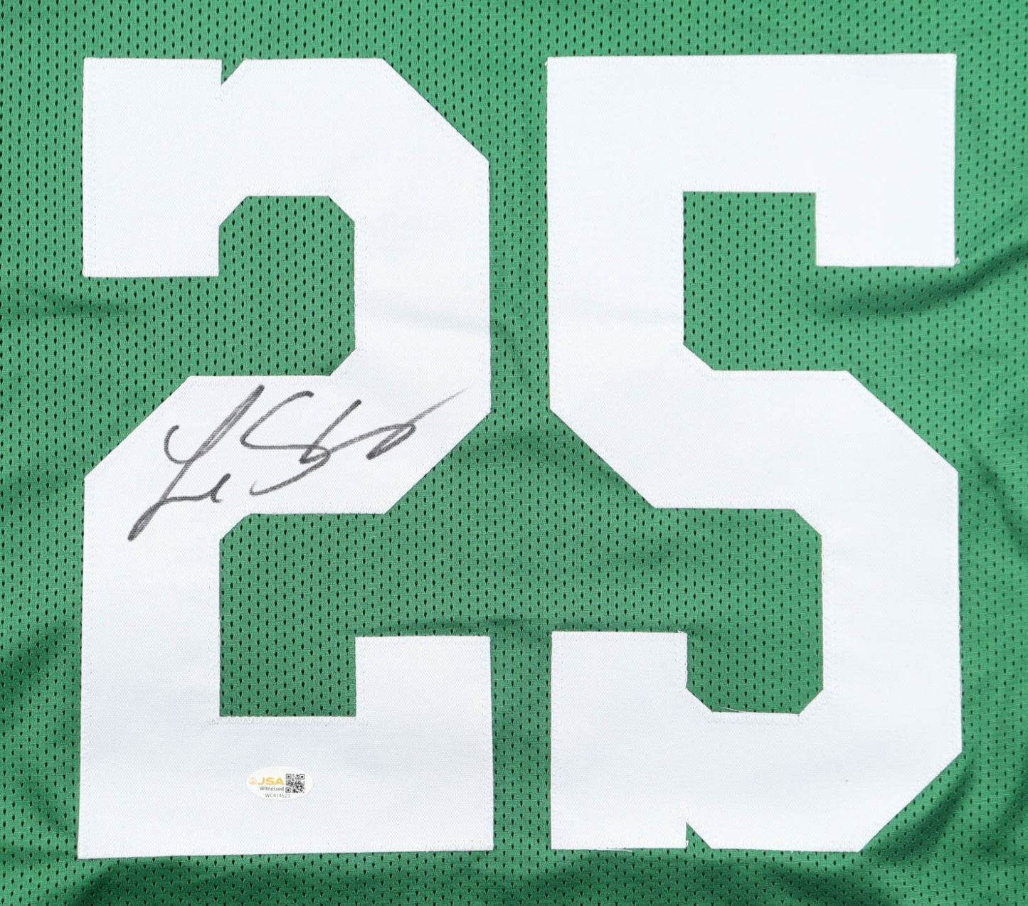 LeSean McCoy Signed Philadelphia Eagles Kelly Green Custom Jersey