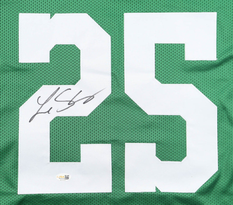 LeSean McCoy Signed Philadelphia Eagles Kelly Green Custom Jersey