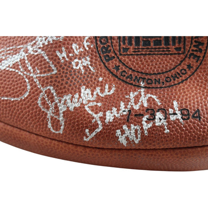 NFL Hall of Fame Class of 1994 Multi-Signed Autographed Football