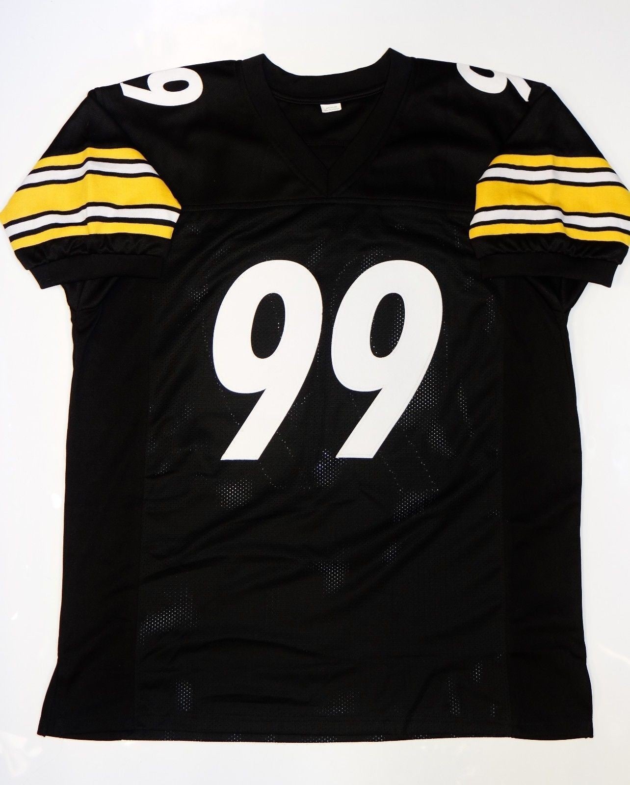 Brett Keisel Signed Pittsburgh Steelers Custom Black Jersey