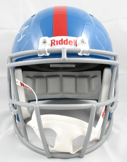 DK Metcalf Autographed Ole Miss Rebels Full Size Speed Helmet