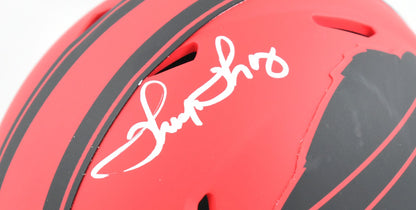 Thurman Thomas Signed Buffalo Bills Rave Speed Mini Helmet