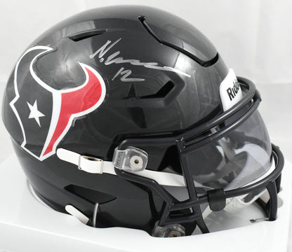 Nico Collins Autographed Houston Texans Mid-Size SpeedFlex Helmet