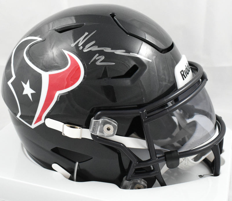 Nico Collins Autographed Houston Texans Mid-Size SpeedFlex Helmet