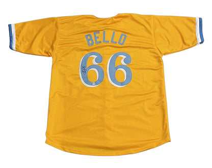 Brayan Bello Boston Red Sox Signed City Connect Custom Jersey