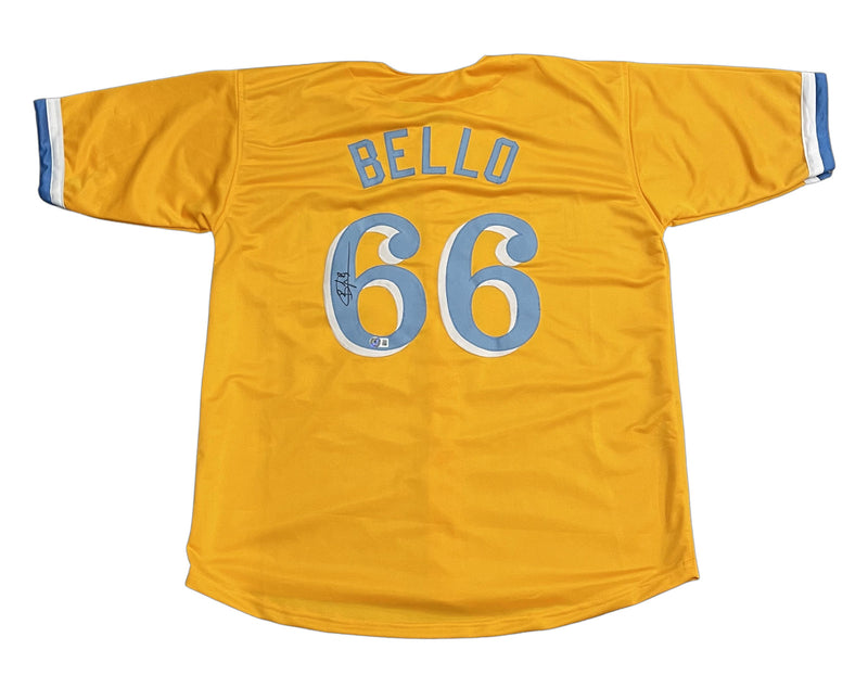 Brayan Bello Boston Red Sox Signed City Connect Custom Jersey