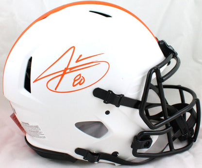 Jarvis Landry Signed Cleveland Browns Full Size Speed Authentic Lunar Helmet