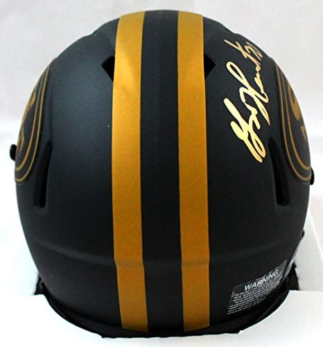 Garrison Hearst Signed San Francisco 49ers Eclipse Speed Mini Helmet