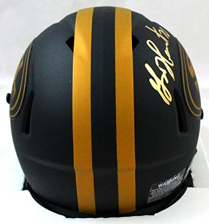 Garrison Hearst Signed San Francisco 49ers Eclipse Speed Mini Helmet