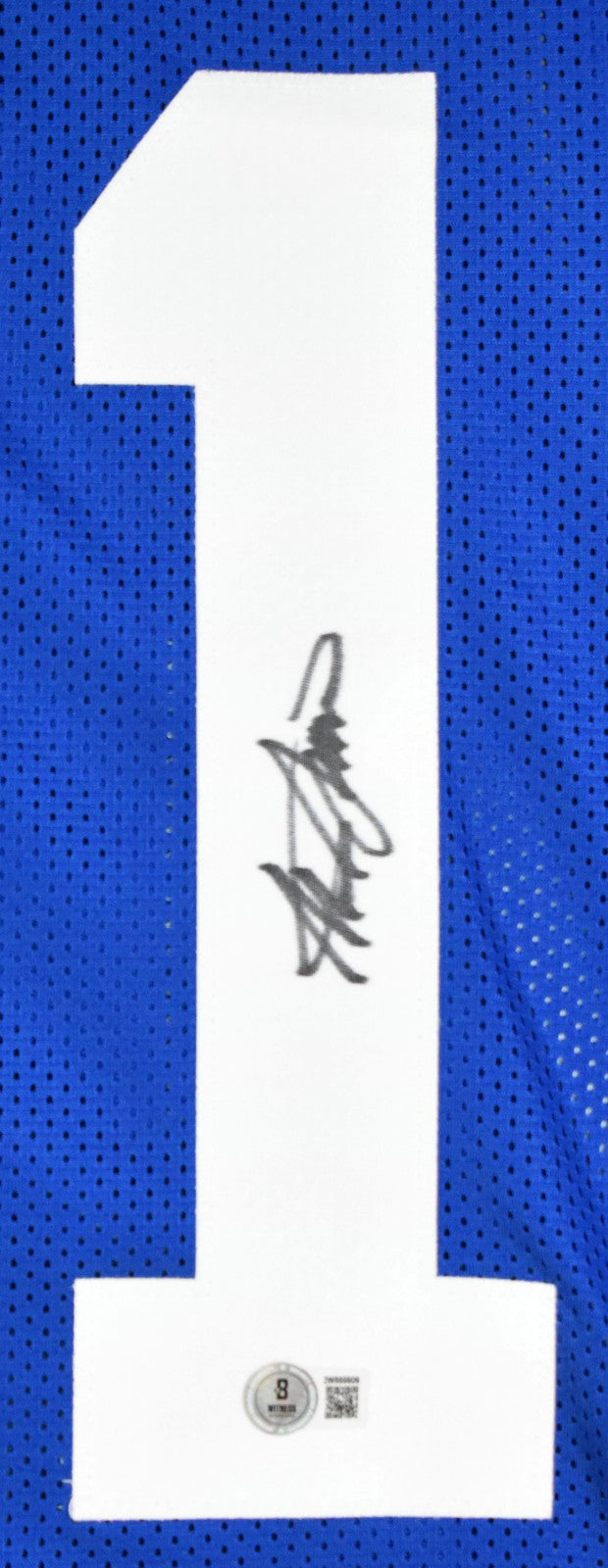 Steve Spurrier Autographed Florida Gators Style Blue Jersey