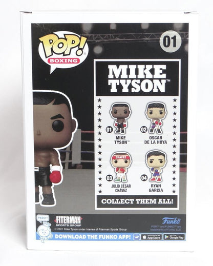 Mike Tyson Signed Funko Pop Figurine #01 - Beckett Witnessed
