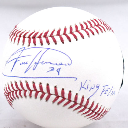 Felix Hernandez Autographed Rawlings Official Major League Baseball
