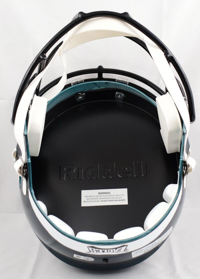 D'Andre Swift Autographed Philadelphia Eagles Full Size Speed Helmet