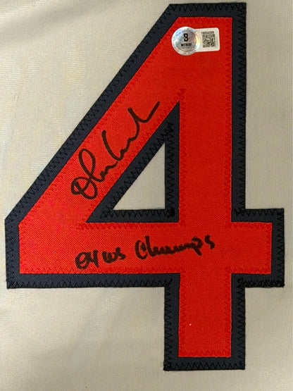 Orlando Cabrera Signed Boston Red Sox Custom Jersey (2004 WS Champs)
