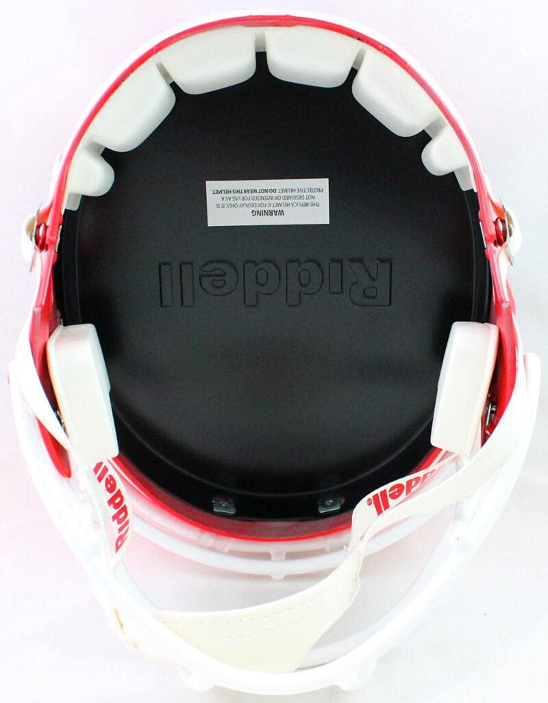 Sony Michel Autographed Georgia Bulldogs Full Size Speed Helmet - Black