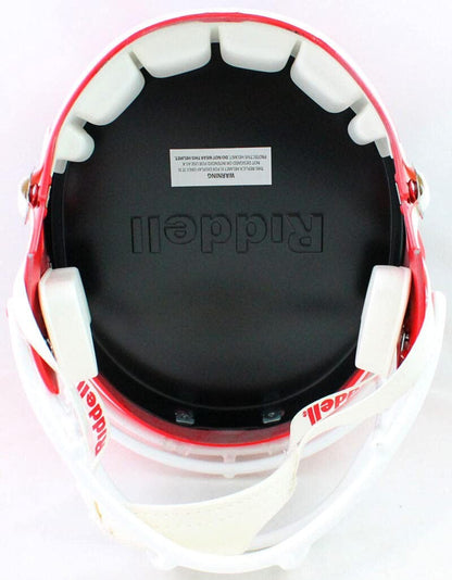 Sony Michel Autographed Georgia Bulldogs Full Size Speed Helmet - Black